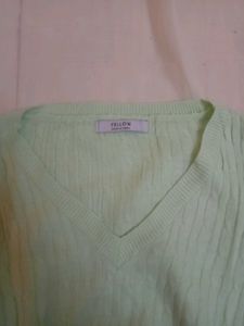Mint Green Knit Top