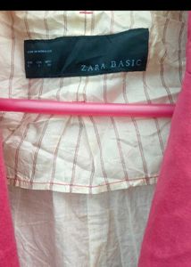 ZARA BASIC Pink Blazer