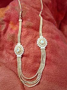 long necklace with earrings sets