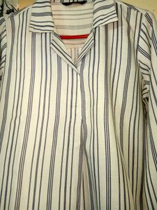 Womens White Oversized Shirt