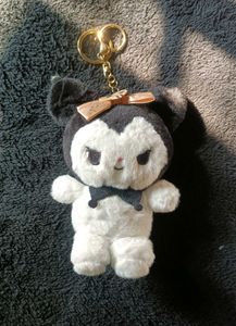 Kuromi Plush Keychain