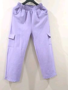Lavender Cargo Pants