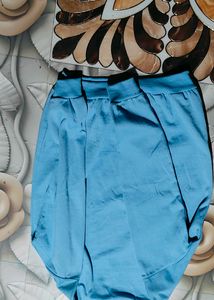 Blue Crew Neck Sweatshirt