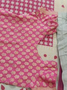 Pink Printed Kurta Set