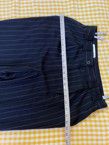 High rise Striped Trousers Waist 30