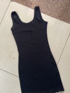 Black Body Con Dress