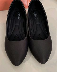 Black Formal Block Heels