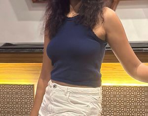 Blue zudio Halter Top