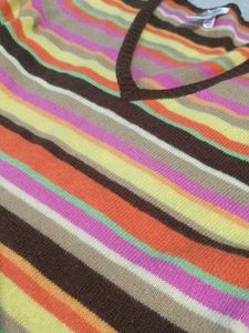 Striped Knit Sweater