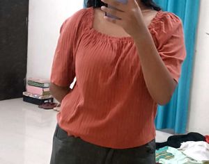 Madewell Puff Sleeve Top