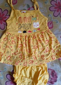 Baby Girl Combo Casual Top👗 Panty