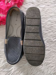Women Blue Loafer