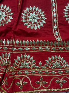 Red &amp; Gold lehnga / poshak