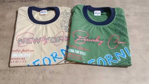 Boys Graphic Print Tees (Pack OF 2)