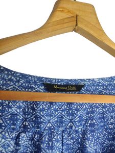 Blue Textured Top