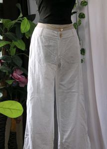 White Linen Pants