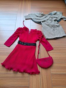58) Girls' Party Dresses - Cute Outfit Set