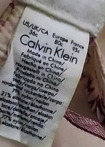 Calvin Klein Bra