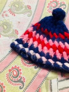 Handmade Knitted Beanie Hat