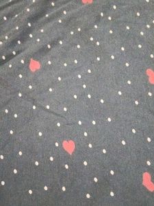 Heart Print Sleep Shirt