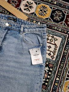 Wide Leg Denim Jeans