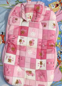 Baby Mattress with Mosquito Net Foldable