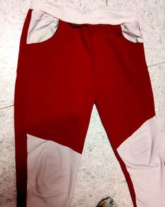 Boys Red Trousers
