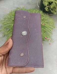 Vintage Purple Wallet