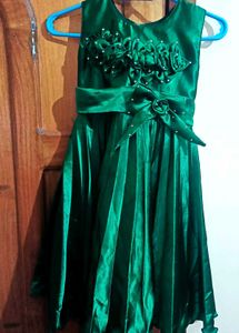 Emerald Green Party Dress