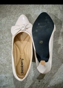 Cream Heel DressBerry  Ballerinas