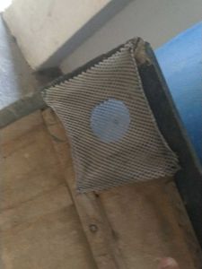 Carrom Board with Cricket Bat