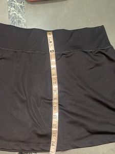 Black Mini Workout Skort