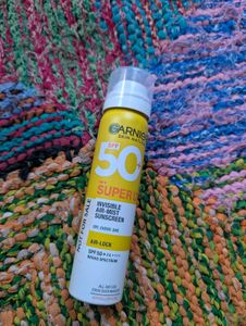 garnier super uv spf 50 PA++++ air mist sunscreen