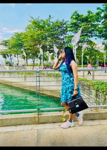 Max Fashion Cute blue Dress💙🩵