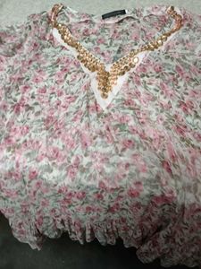Floral Chiffon Top