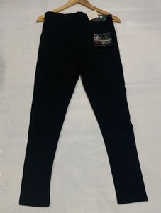 Black Lycra Stretchable Trousers for Boys 28