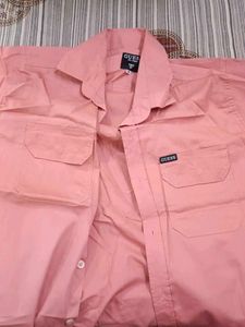 Peach Colour Shirt Brand New