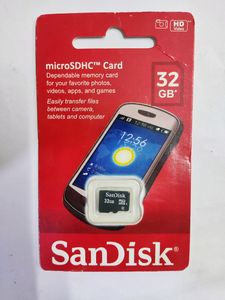 SanDisk 32 GB microsd SD Card