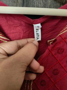 Embroidered Anarkali Kurta