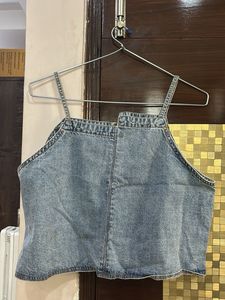 Denim Crop Top