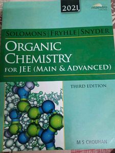 SOLOMONS ORGANIC CHEMISTRY FOR JEE