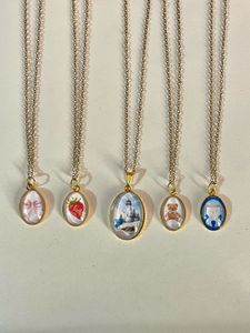 Y2k Pinteresty Glass Charm Necklaces