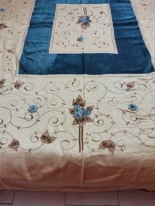 New unused satin Embroidered Bedsheet