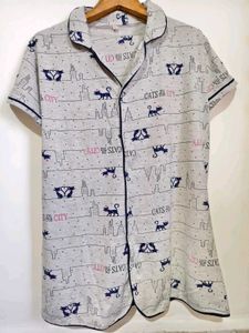 Cute Cats Pajama Set Large/ XL Size