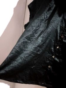 Beautiful Black Satin Shirt