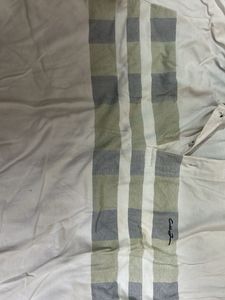 White Striped Polo Shirt