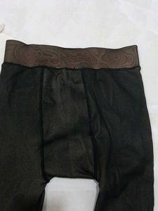black fleece leggings (free size upto 34)