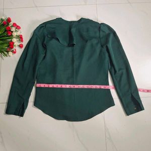 Dark Green Top