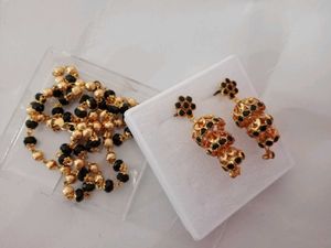 Karimani Mala And 3 Step Jumkka Garantee Ornament