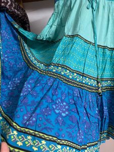 Boho Turquoise Chic kurta Dress
